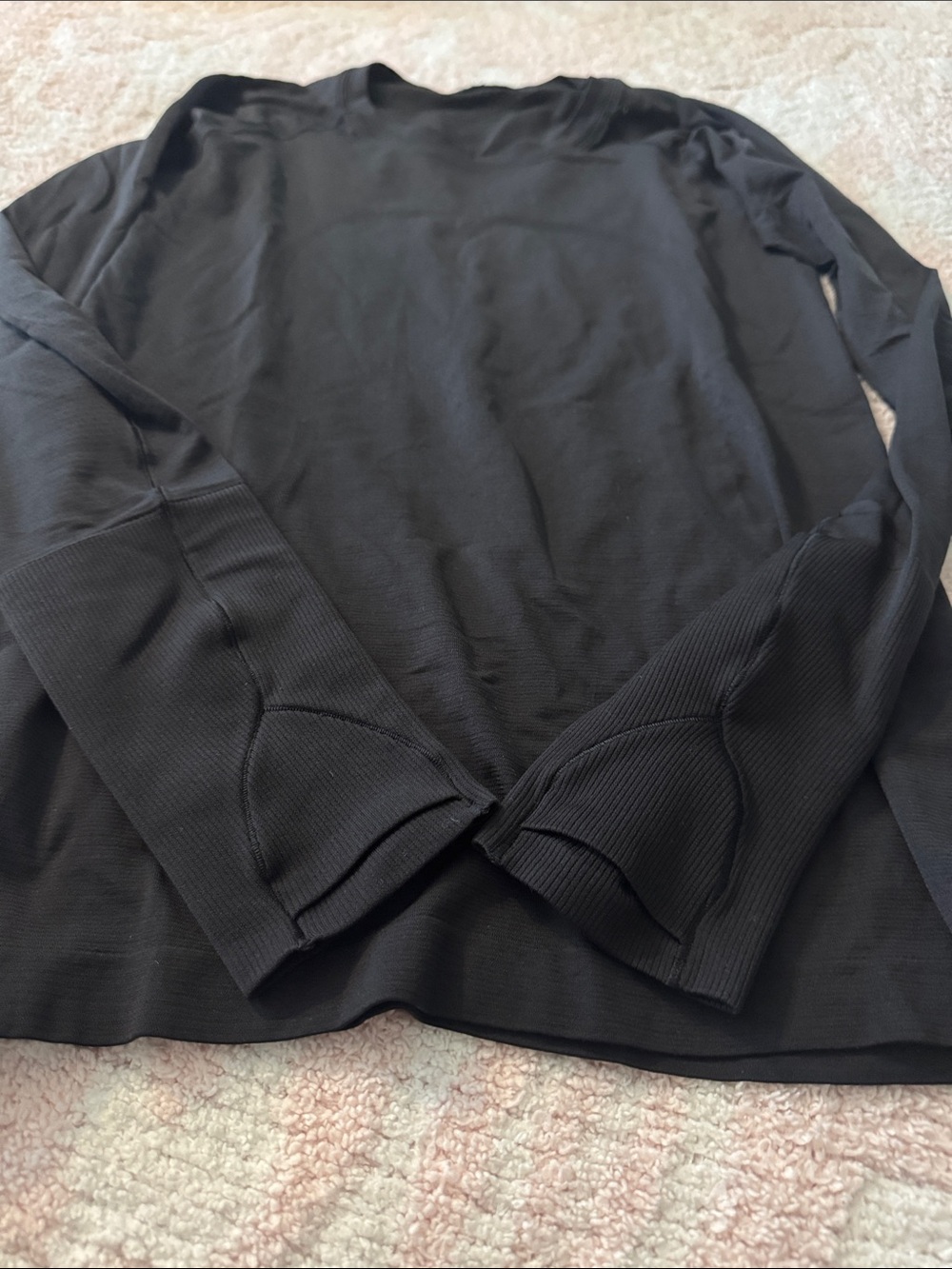 Lulu lemon 🍋 Black Long Sleeve swiftly top